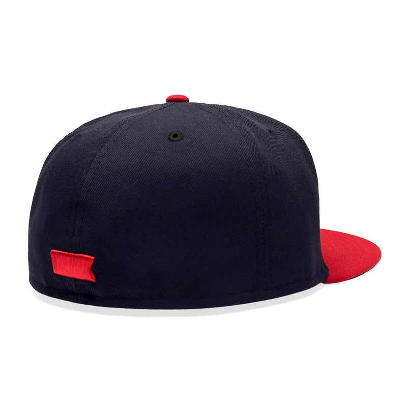 THE LAST STAPLE LL NEW ERA 59FIFTY CAPS [RED/NAVY]